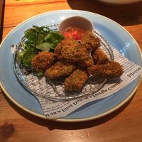 Fried avocado at Mr. Farmer - Midtown Hibiya in Tokyo