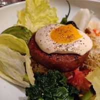 Loco moco (vegan) at Mr. Farmer - Midtown Hibiya in Tokyo