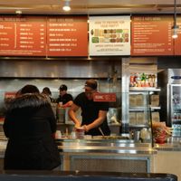 Counter at Chipotle in Secaucus