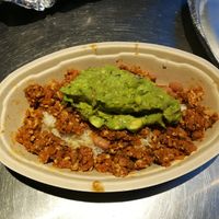 Sofritas bowl at Chipotle in Secaucus