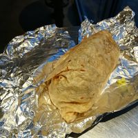 Burrito at Chipotle in Secaucus