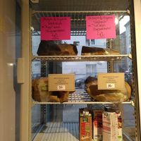 Vegan sandwiches at Spidsroden in Copenhagen