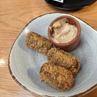 Seaweed croquette at Zeeuwse Streken in Middelburg