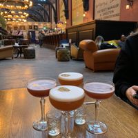 Pornstar martinis & strawberry daquari   at The Cosy Club in Lincoln