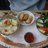 Thai green curry at The Cosy Club in Lincoln