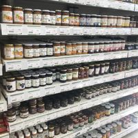 vegan chocolate spreads at BioJu in Tirana