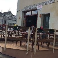 Outside at La Bekaa in Chinon