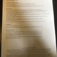 Vegan menu August 2020 at The Royal Saracens Head in Beaconsfield