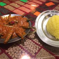 Okura curry at Taj Mahal in Sapporo