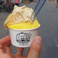 😊😍 at Gelateria Etabeta in Riva Del Garda