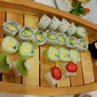 vegan sushi at Kobe Lin Sushi in Braga