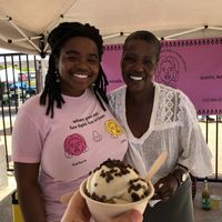 Luv Fats founder and mama ice cream at Luv Fats in Austin