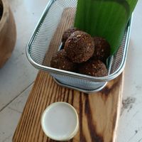 Falafels at Roots Plant-Based Cafe in Da Nang