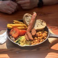 English Breakfast  at Roots Plant-Based Cafe in Da Nang