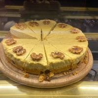 Raw carrot cake   at Roots Plant-Based Cafe in Da Nang