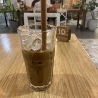 Vietnamese coffee   at Roots Plant-Based Cafe in Da Nang