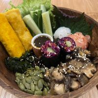 Japanese nori bowl   at Roots Plant-Based Cafe in Da Nang