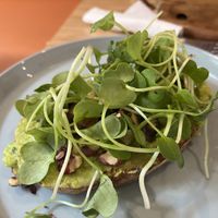 Avocado toast   at Roots Plant-Based Cafe in Da Nang