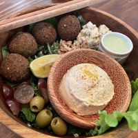 Mediterranean Buddah bowl    at Roots Plant-Based Cafe in Da Nang