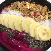 Tropical Pitaya - món yêu thích của mình với thanh long đỏ  at Roots Plant-Based Cafe in Da Nang