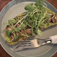 Avocado toast   at Roots Plant-Based Cafe in Da Nang