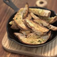 Garlic bread   at Roots Plant-Based Cafe in Da Nang