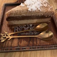Coconut dream cake (delicious)  at Roots Plant-Based Cafe in Da Nang