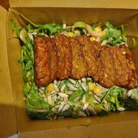 Tempeh salad 🥗😋 at Roots Plant-Based Cafe in Da Nang