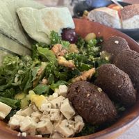 Falafel bowl  at Roots Plant-Based Cafe in Da Nang