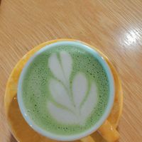 Matcha at Roots Plant-Based Cafe in Da Nang