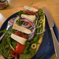 Aged cheese platter at Roots Plant-Based Cafe in Da Nang
