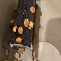 Raw Snickers bar at Roots Plant-Based Cafe in Da Nang