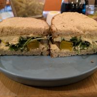 Autumn Power Sandwich at Roots Plant-Based Cafe in Da Nang