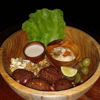 Mediterranean Bowl at Roots Plant-Based Cafe in Da Nang