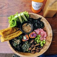 Japanese Buddha Bowl at Roots Plant-Based Cafe in Da Nang