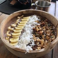 Smoothie bowl at Roots Plant-Based Cafe in Da Nang