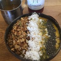 Small back to roots smoothie bowl (no banana)  at Roots Plant-Based Cafe in Da Nang