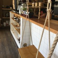 Counter  at Roots Plant-Based Cafe in Da Nang
