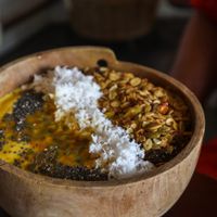 Smoothie bowl at Roots Plant-Based Cafe in Da Nang