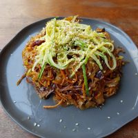 Noodle at Roots Plant-Based Cafe in Da Nang