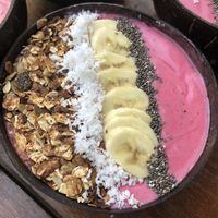 tropical pitaya bowl at Roots Plant-Based Cafe in Da Nang