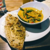 Thai Green Curry  at The Woodman in Sevenoaks
