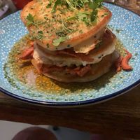 Bacon pancakes at Blank Coffee in South West London