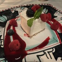 Vegan cheesecake! Small, pricy, but delicious!  at Il Tridente in Positano