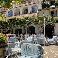 The bar area   at Il Tridente in Positano