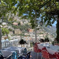 Gorgeous restaurant  at Il Tridente in Positano