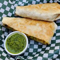 Samosarito at Jane Bond Cafe in Kitchener