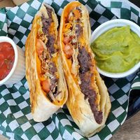 Munchwrap supreme at Jane Bond Cafe in Kitchener