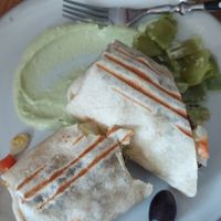 vegan wrap at Korobač in Kamnik
