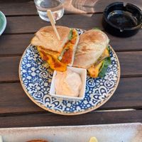 Sandwich veggie   at Korobač in Kamnik